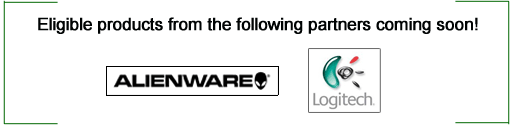 with eligible products from the following partners: